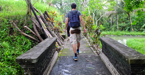 trekking coeur bali